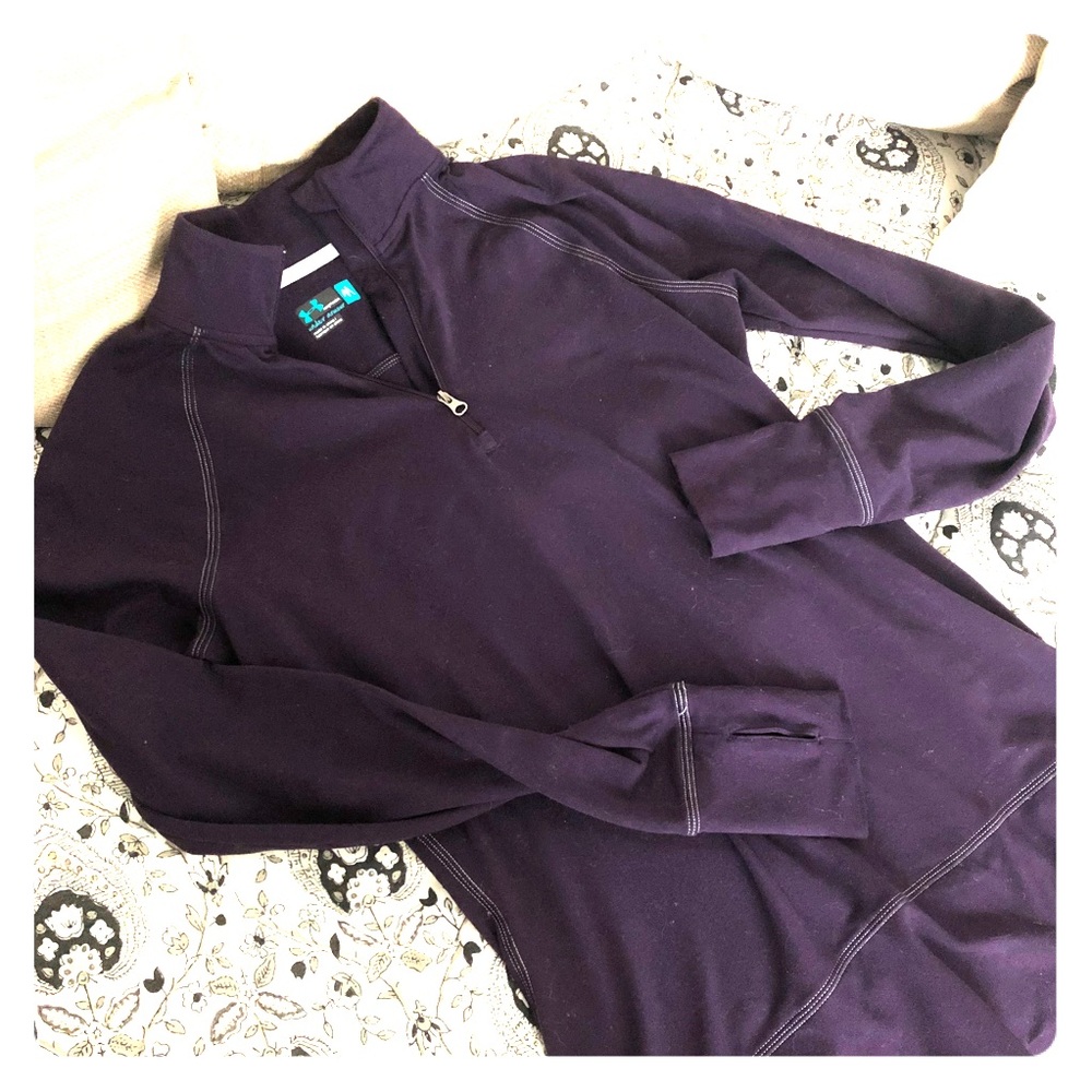 Women’s half zip; L